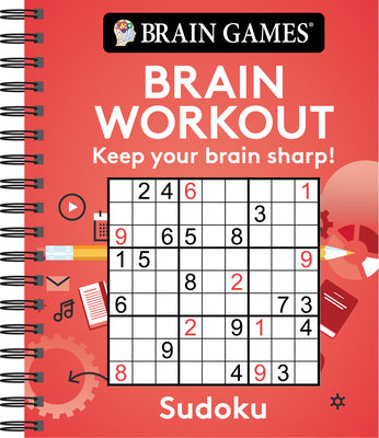 Cover Image for Brain Games - Brain Workout: Sudoku -- Publications International Ltd, Spiral