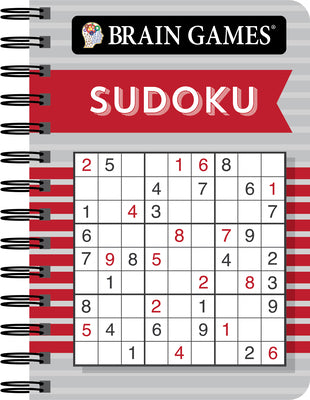 Cover Image for Brain Games - To Go - Sudoku (Red) -- Publications International Ltd, Spiral