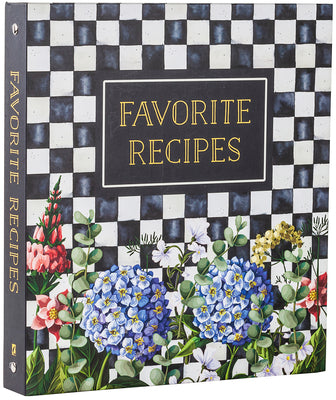 Cover Image for Deluxe Recipe Binder - Favorite Recipes (Hydrangea) - Write in Your Own Recipes -- New Seasons, Hardcover