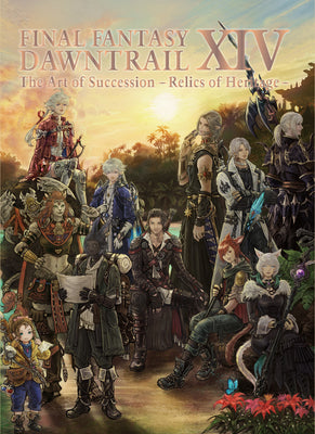 Cover Image for Final Fantasy XIV: Dawntrail -- The Art of Succession -Relics of Heritage- -- Square Enix, Paperback