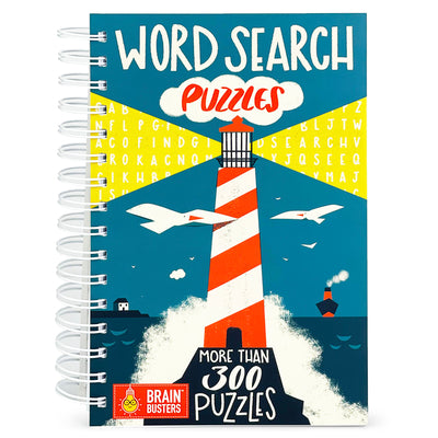 Cover Image for Word Search Puzzles -- Parragon Books, Spiral