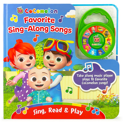 Cover Image for Cocomelon Favorite Sing-Along Songs [With Take Along Music Player] -- Cottage Door Press, Board Books