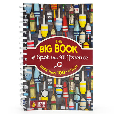 Cover Image for The Big Book of Spot the Difference -- Parragon Books, Spiral