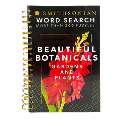 Cover Image for Smithsonian Word Search Beautiful Botanicals Gardens and Plants -- Parragon Books, Spiral