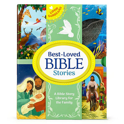 Cover Image for Best-Loved Bible Stories 8-Book Library (Little Sunbeams) -- Cottage Door Press, Hardcover
