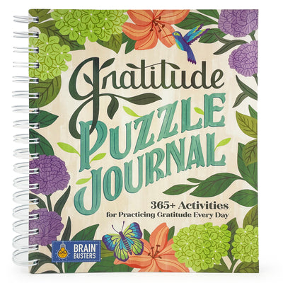Cover Image for Gratitude Puzzle Journal: 365+ Activities for Practicing Gratitude Every Day -- Parragon Books, Spiral Bound, Comb or Coil
