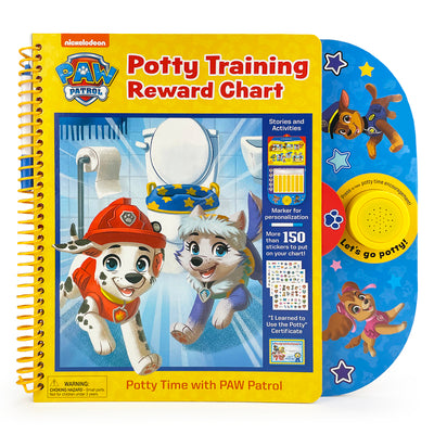 Cover Image for Paw Patrol Potty Training Reward Chart -- Sarah-Lisa Hleb, Spiral