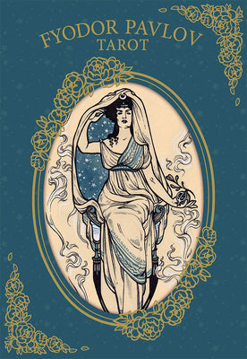 Cover Image for Fyodor Pavlov Tarot: Inclusive, Hand-Painted 78-Card Deck with Gold Gilt Edges & Linen Finish - Includes 172-Page Hardcover Guidebook -- Fyodor Pavlov, Other