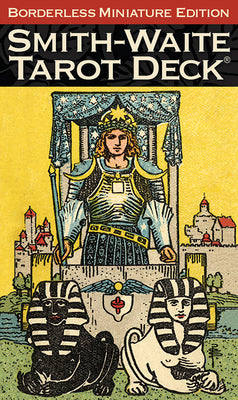 Cover Image for Smith-Waite(r) Tarot Deck Borderless Miniature Edition -- Pamela Colman Smith, Other