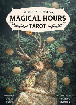 Cover Image for Magical Hours Tarot: 78 Lush Collage-Style Cards, Enchanting Divination Deck Steeped in Nature & Magic, Includes Full-Color 128-Page Illustrated Guide -- Cecilia Lattari, Other