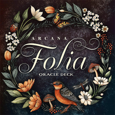 Cover Image for Arcana Folia Oracle Deck: 50-Card Round Deck, Nature-Inspired Artwork, Channel Plant Energy, Divination and Inspiration, Includes 72-Page Illustrated -- Nora Paskaleva, Other