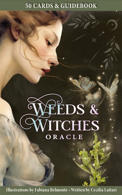 Cover Image for Weeds & Witches Oracle Deck: 50 Cards with Lush Collage-Style Art, Guiding Messages from Witches and Wildflowers, Includes 64-Page Richly Illustrated -- Fabiana Belmonte, Other