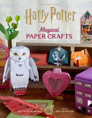 Cover Image for Harry Potter: Magical Paper Crafts: 24 Official Creations Inspired by the Wizarding World -- Matthew Reinhart, Paperback