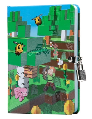 Cover Image for Minecraft: Mobs Glow-In-The-Dark Lock & Key Diary -- Insights, Hardcover