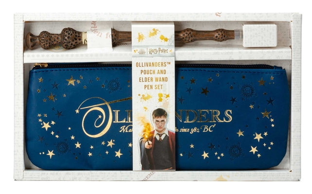 Cover Image for Harry Potter: Ollivanders(tm) Pouch and Elder Wand Pen Set -- Insight Editions, Paperback