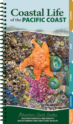 Cover Image for Coastal Life of the Pacific Coast: Discover Tidepools and Identify Beachcombing Finds and Iconic Wildlife -- Stephanie Panlasigui, Spiral