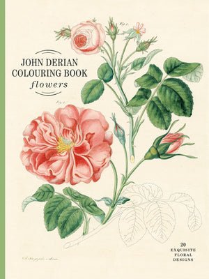Cover Image for John Derian Colouring Book: Flowers -- John Derian, Paperback