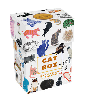 Cover Image for Cat Box: 100 Postcards by 10 Artists -- Princeton Architectural Press, Novelty