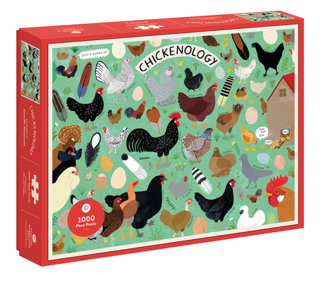 Cover Image for Puz 1000 Chickenology: 1000 Piece Puzzle -- Camilla Pintonato, Other