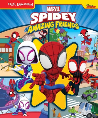 Cover Image for Disney Junior Marvel Spidey and His Amazing Friends: First Look and Find -- Pi Kids, Library Binding