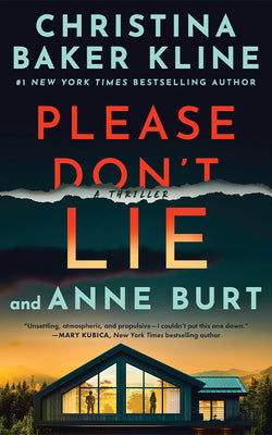 Cover Image for Please Don't Lie: A Thriller -- Christina Baker Kline, Hardcover