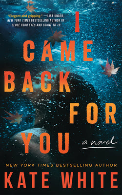 Cover Image for I Came Back for You -- Kate White, Hardcover