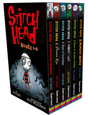 Cover Image for Stitch Head 6-Book Boxed Set -- Guy Bass, Mixed Media Product