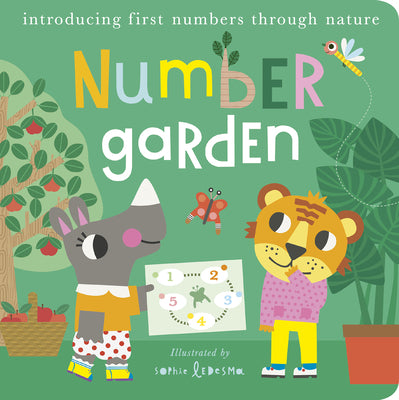 Cover Image for Number Garden: Introducing First Numbers Through Nature -- Isabel Otter, Board Book