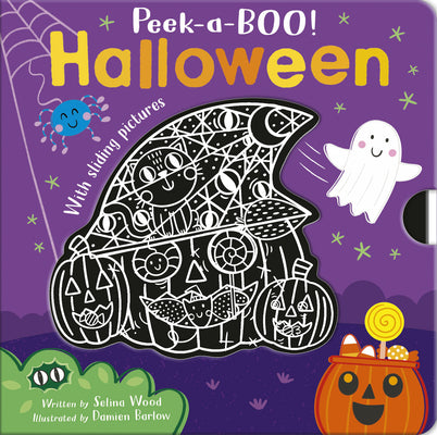 Cover Image for Peekaboo! Halloween: With Sliding Pictures -- Selina Wood, Board Books