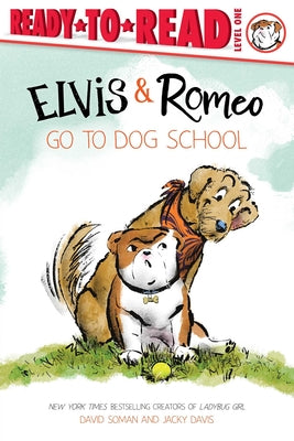 Cover Image for Elvis & Romeo Go to Dog School: Ready-To-Read Level 1 -- David Soman, Hardcover