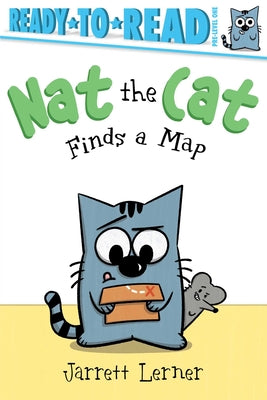 Cover Image for Nat the Cat Finds a Map: Ready-To-Read Pre-Level 1 -- Jarrett Lerner, Paperback