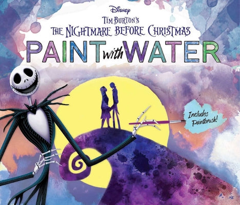 Cover Image for Disney Tim Burton's the Nightmare Before Christmas Paint with Water -- Editors of Thunder Bay Press, Paperback