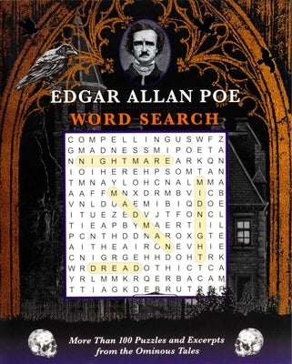 Cover Image for Edgar Allan Poe Word Search -- Editors of Thunder Bay Press, Paperback