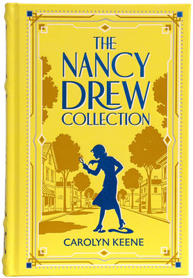 Cover Image for Nancy Drew Collection (Deluxe Leatherbound Edition) - Mystery Stories and Detective Fiction (Leather-Bound Classics) -- Carolyn Keene, Leather