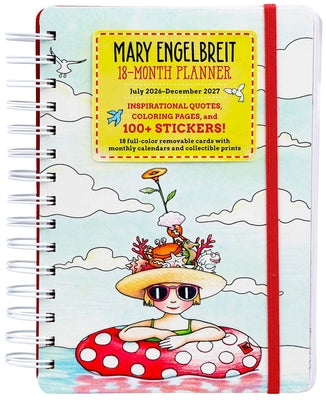 Cover Image for Mary Engelbreit 18-Month Coloring Planner: July 2026-December 2027 -- Mary Engelbreit, Spiral