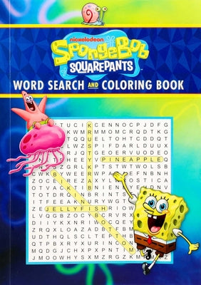Cover Image for Spongebob Squarepants Word Search and Coloring Book -- Editors of Thunder Bay Press, Paperback