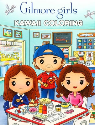 Cover Image for Gilmore Girls Kawaii Coloring -- Alejandra Macouzet, Paperback