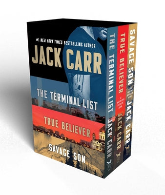 Cover Image for Jack Carr Terminal List Boxed Set: The Terminal List, True Believer, Savage Son -- Jack Carr, Paperback