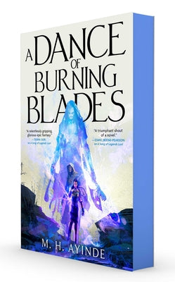 Cover Image for A Dance of Burning Blades -- M. H. Ayinde, Paperback