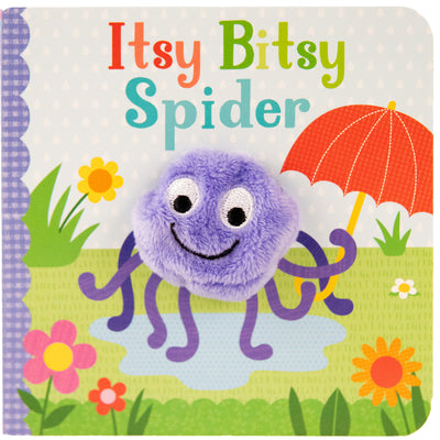 Cover Image for Itsy Bitsy Spider Puppet Book -- Cottage Door Press, Board Books