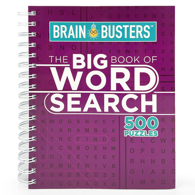 Cover Image for The Big Book of Word Search: 500 Puzzles -- Parragon Books, Spiral
