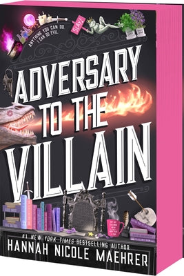 Cover Image for Adversary to the Villain: A Cozy Fantasy Romantic Comedy -- Hannah Nicole Maehrer, Paperback