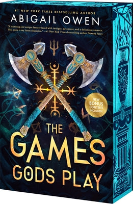 Cover Image for The Games Gods Play: An Enemies-To-Lovers Greek Gods Romantasy -- Abigail Owen, Paperback