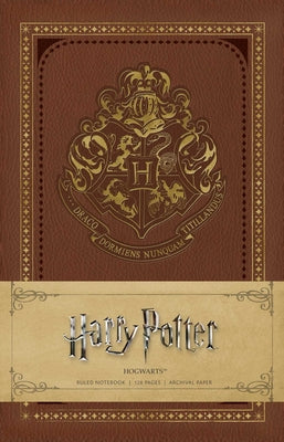 Cover Image for Harry Potter: Hogwarts Ruled Notebook -- Insight Editions, Paperback