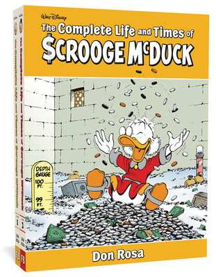 Cover Image for The Complete Life and Times of Scrooge McDuck Vols. 1-2 Boxed Set -- Don Rosa, Hardcover