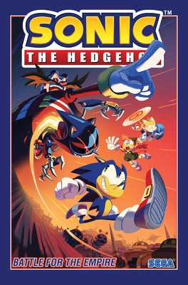 Cover Image for Sonic the Hedgehog, Vol. 13: Battle for the Empire -- Ian Flynn, Paperback