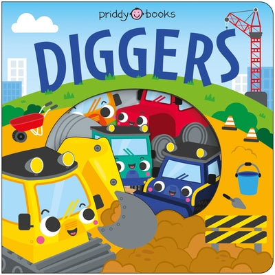 Cover Image for Diggers (Take a Peek!) -- Priddy Books, Board Books