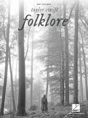 Cover Image for Taylor Swift - Folklore: Piano/Vocal/Guitar Songbook -- Taylor Swift, Paperback