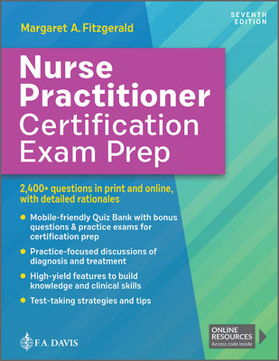 Cover Image for Nurse Practitioner Certification Exam Prep -- Margaret A. Fitzgerald, Paperback