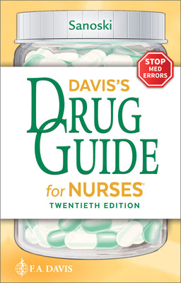 Cover Image for Davis's Drug Guide for Nurses -- Cynthia A. Sanoski, Paperback